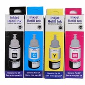 Resim starprint ECOTANK T664 Uyumlu Siyah-Mavi-Sarı-Kırmızı Mürekkep Kartuşu 4 Renk 