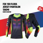 Resim Fox Yeşil Siyah Jersey Pantolon Takımı 