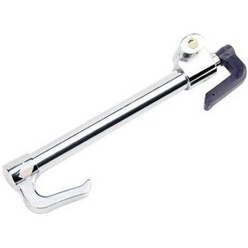 Resim Jokmae Çift Kancalı Direksiyon Kilidi - Ayarlanabilir, 2 Anahtarlı, Gümüş 