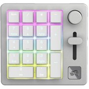 Resim Glorious GMMK Prebuilt RGB Beyaz Kablosuz Numpad 