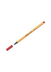 Resim Stabilo Point 88 Fineliner Kalem 0.4 MM Kırmızı 88/40 