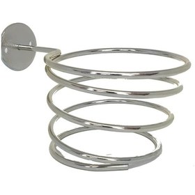 Resim Metal Fön Makinası Askısı Saç Kurutma Askısı Krom Fön Tutucu 