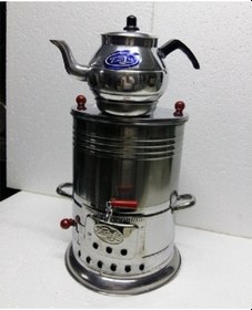 Resim Zarif İş Tek Musluk 5 L Semaver Inox 