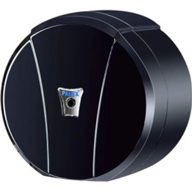 Resim Palex Pratik Tuvalet Kağıdı Dispenseri Siyah 