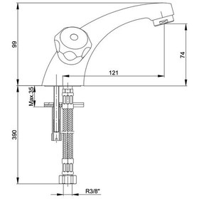 Resim Ar Yak Topaç Kartal Lavabo Bataryası 102108441 