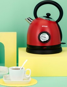 Resim Emsan Turtle Işıklı Çelik 1.8 Lt Kettle 