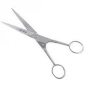 Resim Hasbros 7inc Mat Gümüş Renk Metal Berber Makası (702-7) 