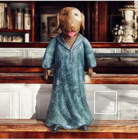 Resim İkonik Dövüş Sanatları Ustaları Fil Timsah Gergedan Kedi Köpek Meditasyon Figürleri 77-2 