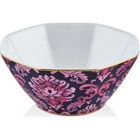 Resim Lamedore Tea Delight 12 Cm Kase Burgundy Red Blooming Baroque 1 Adet 