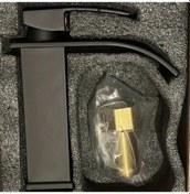 Resim Xuweiwei Classic Matte Black Lavabo Bataryası 304 Paslanmaz Çelik Tek Kollu Su Tasarrufu 