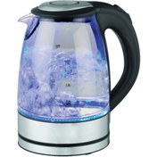 Resim ForWhat Büro Ev Ofis Yazlık Hediyesi için Su Isıtıcı Cam Kettle 