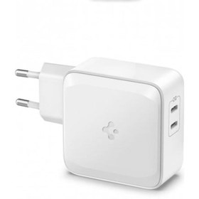 Resim Spigen Powerarc Arcstation Pro 65W Hızlı Şarj Cihazı Gallium Nitr-White 
