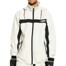 Resim Quiksilver Live Wire Erkek Gri Snowboard Ceketi 