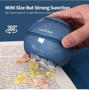 Resim Jokmae Ms8054 Mini Klavye Temizleyici: 360 Derece Emiş, Pembe/mavi, Gezegen Tasarımı 