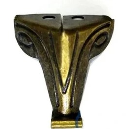 Resim Moda Sac Sandık Ayağı, Kutu Ayak 2,5 cm - Antik, 100 Adet 