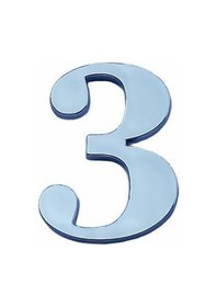 Resim Cemax Villa Boy 3 Rakamı 8,5 Cm Yapışkanlı 