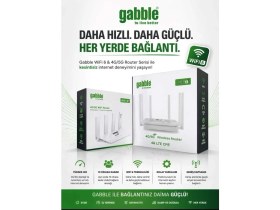 Resim TeknoKapsül Gabble GB8201 4g/5g 1 Port Ethernet Wireless Modem / Router 