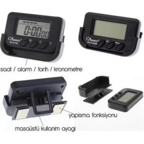 Resim Ozcmax Araç Içi Dijital Saat 