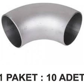 Resim Eco Kaynaklı Patent Dirsek 90 Dikişli 4 Paket 10 Li 