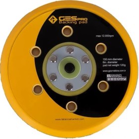 Resim Ges Pro 6pv6 Zımpara Makinesi Tabanı / 150 mm / 6 Delik 