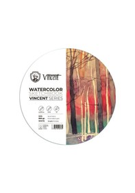 Resim Vıncent Watercolor Daire Sketchbook 300gr 30cm 10 Sayfa Suluboya Defteri 