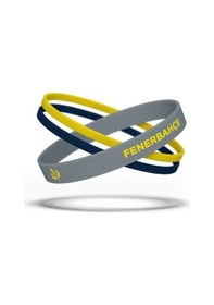 Resim Fenerbahçe 2'li Silikon Bileklik Kanarya Baskı Kutulu 001 