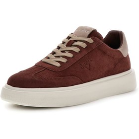Resim Guess Kahve - Krem Erkek Sneaker PLAZA 