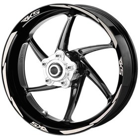 Resim Deeb Rks Jant Şeridi Reflektif Beyaz Beyaz Model S N11.53803 