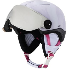 Resim Rossignol Whoopee Visor Unisex Çocuk Beyaz Kask 