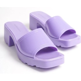 Resim Mubiano Summer Kadın Jelly Topuklu Lila TERLIK-MSTB700-L 