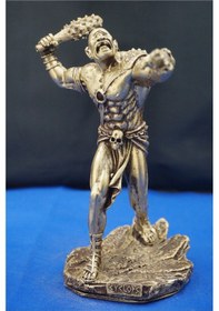 Resim Kiklop Tepegöz Biblo Mitolojik Tasarım Cyclops Heykel 21 Cm Ev Dekor & Hediyelik Aksesuar Altın 