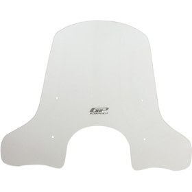 Resim GP KOMPOZİT Gp Kompozit Honda Ps 150 2008-2014 Uyumlu Ön Cam Şeffaf 55 Cm 