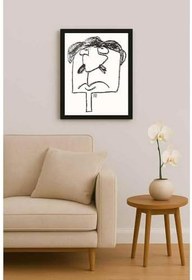 Resim Nezih Danyal Tipler Kişiye Özel Sertifikalı Sınırlı Fine Art Karikatür Baskı NTP00010 