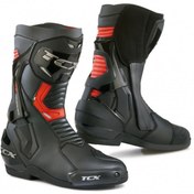 Resim Motosiklet Bot Tcx St-Fıghter Çizme Siyah-Kırmızı TCX