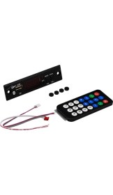 Resim Ayt Magicvoice USB Sd Kart Mp3 Mic Bluetooth-Kumandalı Oto Teyp Çevirici Board 