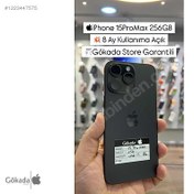 Resim Apple iPhone 15 Pro Max İkinci El YD | 256 GB | Siyah 