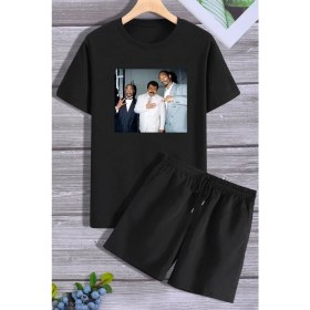 Resim Trendypassion Müslüm Baskılı Şort T-Shirt Eşofman Takımı 