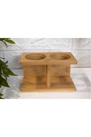 Resim RİVO HOME DECOR Bambu Yağdanlık Stantı 