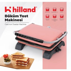 Resim Özbience Organik Demir Döküm Plakalı Tost Makinesi ve Temizleme Fırçası Hediyeli 