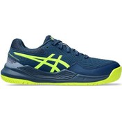 Resim Asics Büyük Unisex Çocuk Lacivert Yeşil Tenis Ayakkabısı 1044a067-404 Karışık 