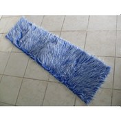 Resim Işır Araç Torpido Üstü Peluş Kumaş Koyu Mavi Beyaz 150 x 40 CM 