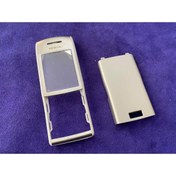 Resim Hasyılmaz Nokia E50 Ön Arka Kapak Beyaz Gümüş(Tuşsuz) - E50 Kapak 