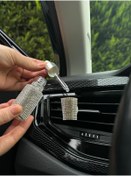 Resim Genel Markalar Gümüş Taşlı Oto Araba Klima Kokusu (Ekstra Şişe İle Birlikte) Havalandırma Aksesuarı Hediyelik Eşya 