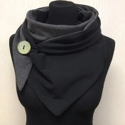 Resim Chaoduo Shop No.20 Tarzı Evrensel Sonbahar Kış Sıcak Rüzgar Geçirmez Kedi Baskılar Çift Katmanlı Toka Eşarp Yeni Tasarımcı Kadın Modası Bufanda (Yurt Dışından) 