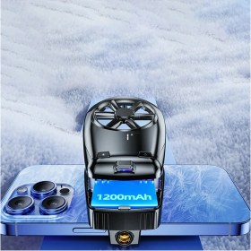 Resim Gray Line Gry X110 Radyatör Telefon Soğutucu Fan - Siyah Nel1 
