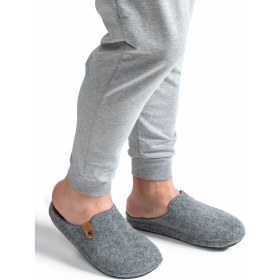 Resim Twigy Mati Erkek Ev Terliği Füme 41/45 