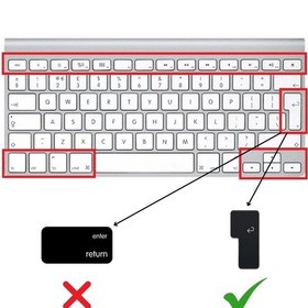 Resim Apple Magic Keyboard A1314 A1242 Türkçe Q Uyumlu Klavye Koruyucu Iso Ters L Enter Silikon Pembe Altın 