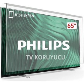 Resim Best Ekran Philips Uyumlu 65PUS8602 TV Ekran Koruyucu - 65" 164 CM TV Koruyucu 