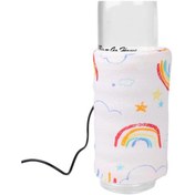 Resim Usb Biberon Isıtıcı Taşınabilir Süt Seyahat Fincan Isıtıcı Isıtıcı Bebek Biberon Çantası Saklama Kapağı Yalıtım Çantaları 