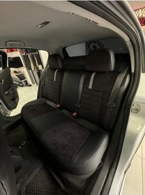 Resim Opel Astra H Kasa Arka Sırt 2 Parça Uyumlu - Oto Koltuk Kılıfı 